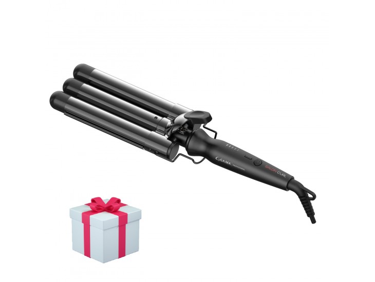 Щипцы для завивки волос тройные Ga.Ma Salon Curl Triferro (PC5006)