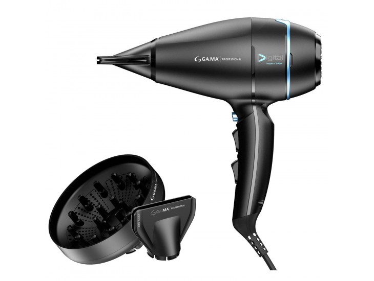 Профессиональный фен Ga.Ma Bravo 90 Digital (PH0543) черный