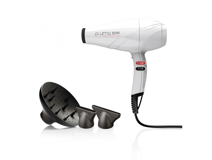 Профессиональный фен Ga.Ma Pluma 5500 Endurance Ion White Профессиональный фен Ga.Ma Pluma 5500 Endurance Ion White
