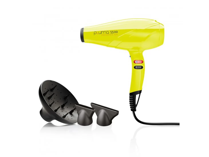Профессиональный фен Ga.Ma Pluma 5500 Ion Yellow Профессиональный фен Ga.Ma Pluma 5500 Ion Yellow