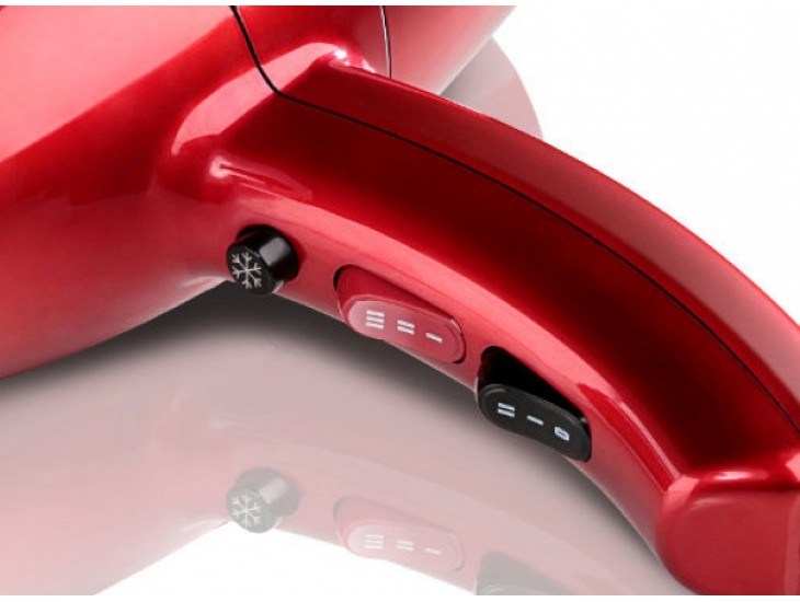 Фен Super Compact 3.8 ION Red (A21.SC3.8ION.RS) (красный).