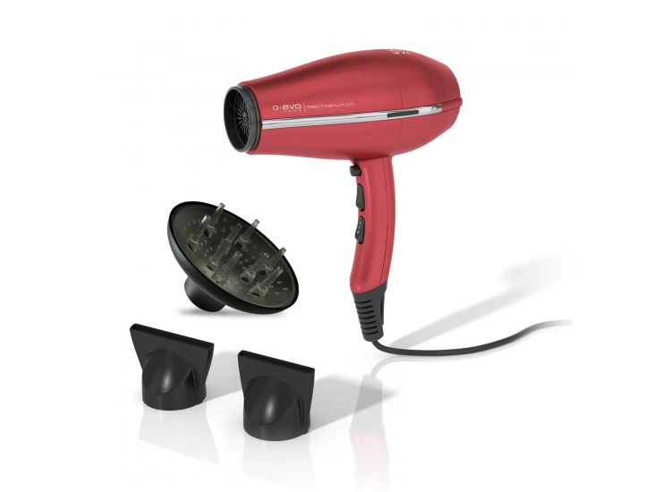 Фен G-Evo 4500 Red Titanium Ion Фен G-Evo 4500 Red Titanium Ion