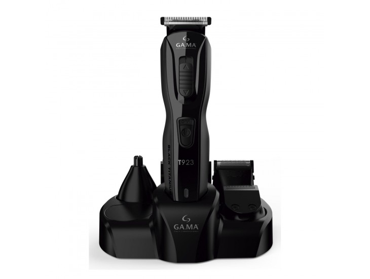 Триммер для стрижки Ga.Ma Black Titanium T923 (GM4514)