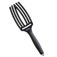 Olivia Garden Fingerbrush Care Iconic Boar&Nylon Black M