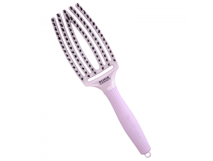 Щетка для волос Olivia Garden Fingerbrush Boar&Nylon Ethereal Lavender (ID1864)