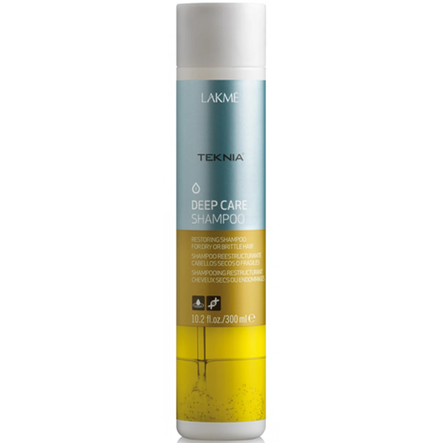 Шампунь для сухих и повреждённых волос LAKME Teknia Deep Care 300 мл Шампунь для сухих и повреждённых волос LAKME Teknia Deep Care 300 мл
