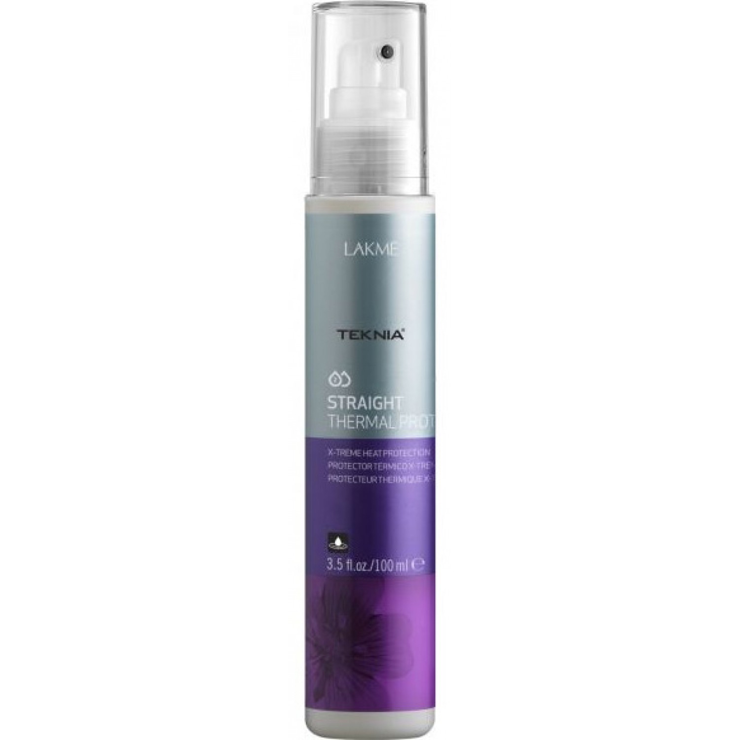 Термозащитный спрей LAKME Teknia Straight Thermal Protector 100 мл Термозащитный спрей LAKME Teknia Straight Thermal Protector 100 мл