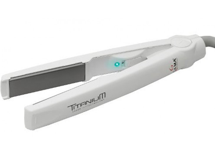 Набор выпрямителей Ga.Ma Titanium Laser Ion  включает в себя два выпрямителя волос разного размера с титановыми пластинами, имеющие нано-серебряное покрытие